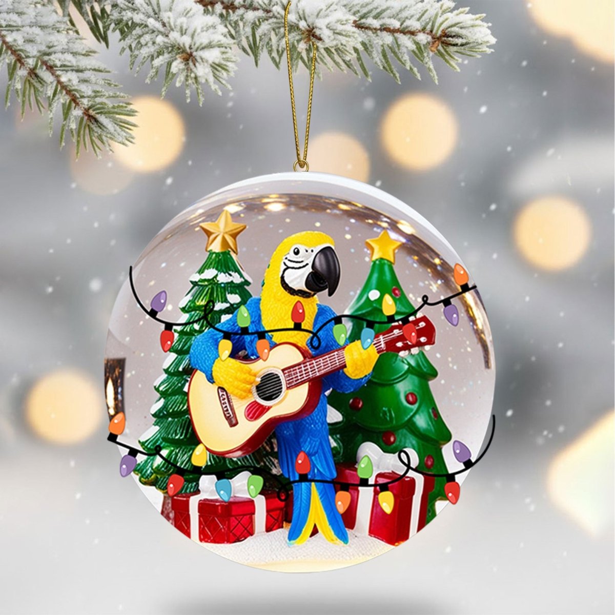 COMBO JBT CHRISTMAS TREE TOPPER WITH ORNAMENT DAT