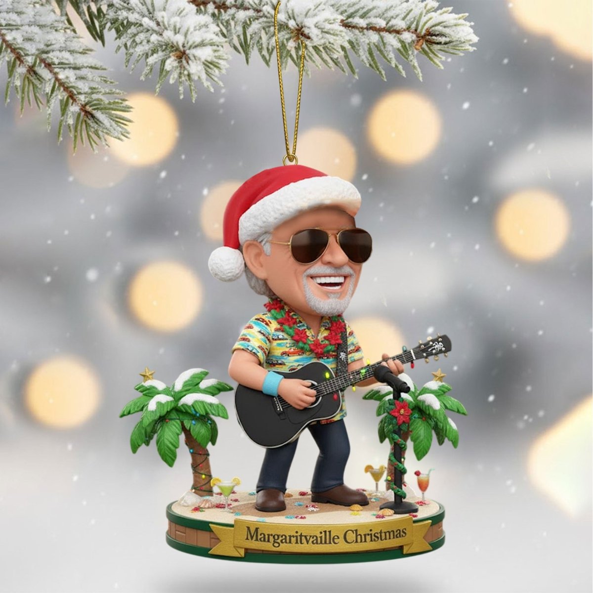 COMBO JBT CHRISTMAS TREE TOPPER WITH ORNAMENT DAT