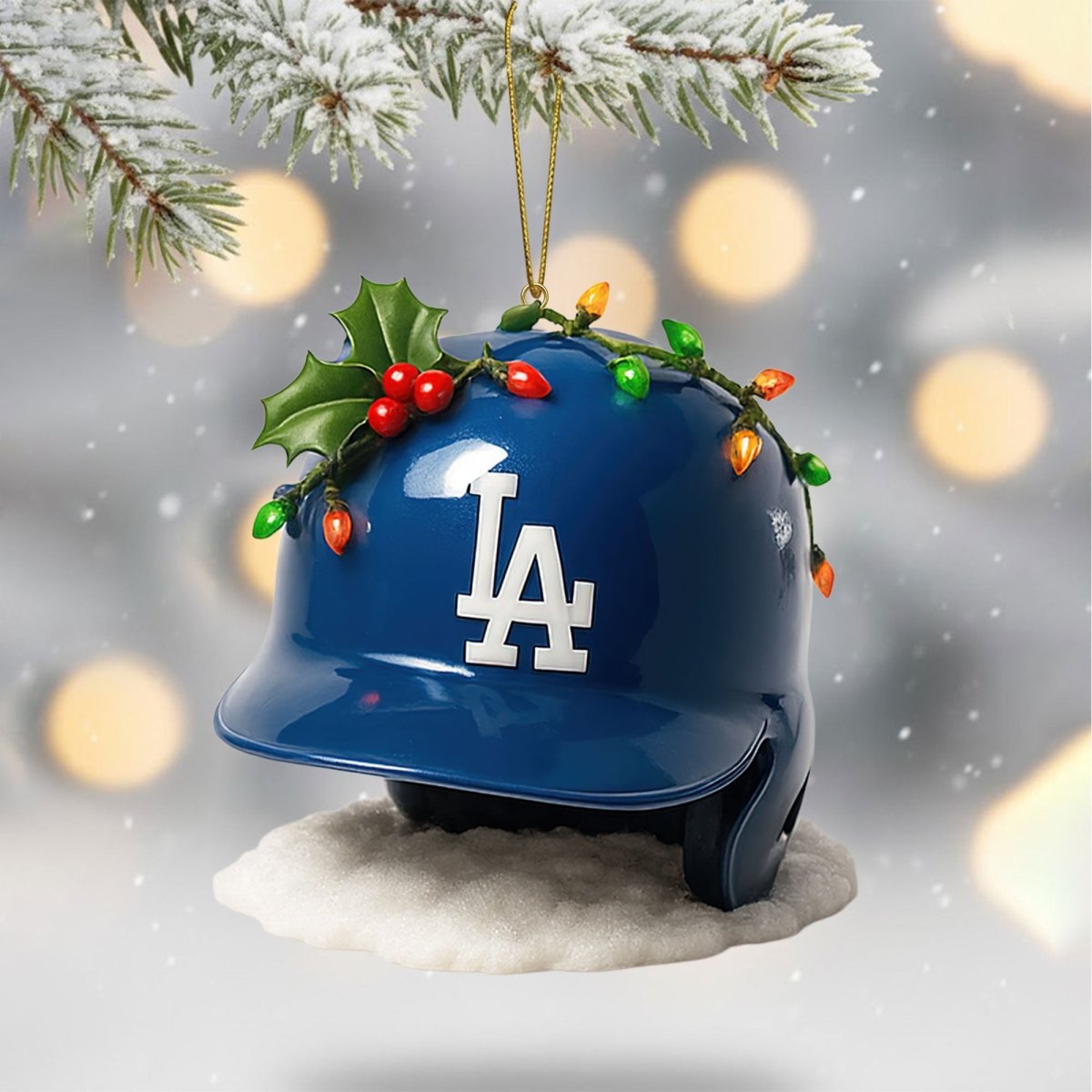 COMBO LAD CHRISTMAS TREE TOPPER WITH ORNAMENT DAT