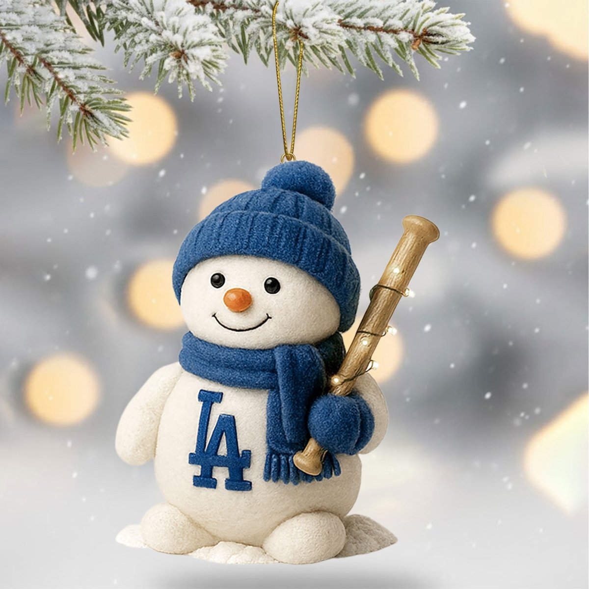 COMBO LAD CHRISTMAS TREE TOPPER WITH ORNAMENT DAT