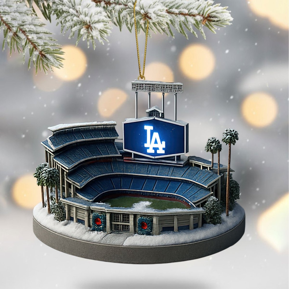 COMBO LAD CHRISTMAS TREE TOPPER WITH ORNAMENT DAT