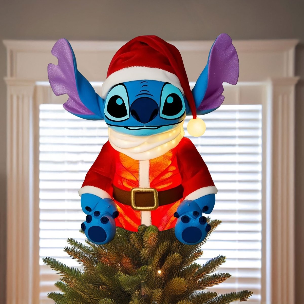 COMBO STC CHRISTMAS TREE TOPPER WITH ORNAMENT DAT