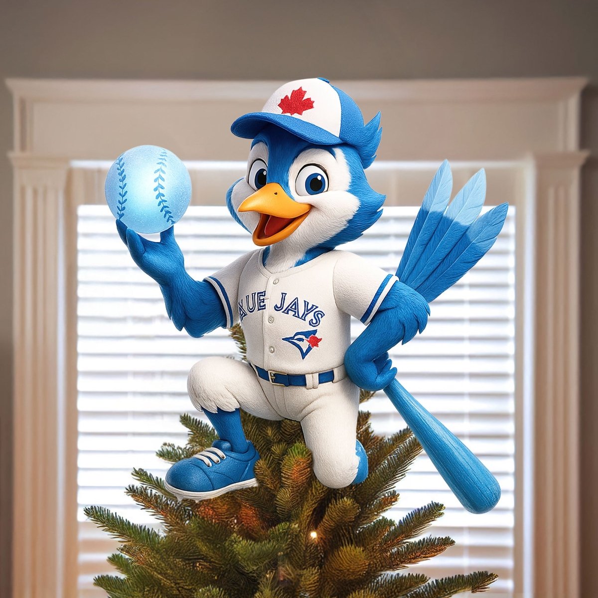 COMBO TBJ CHRISTMAS TREE TOPPER WITH ORNAMENT DAT