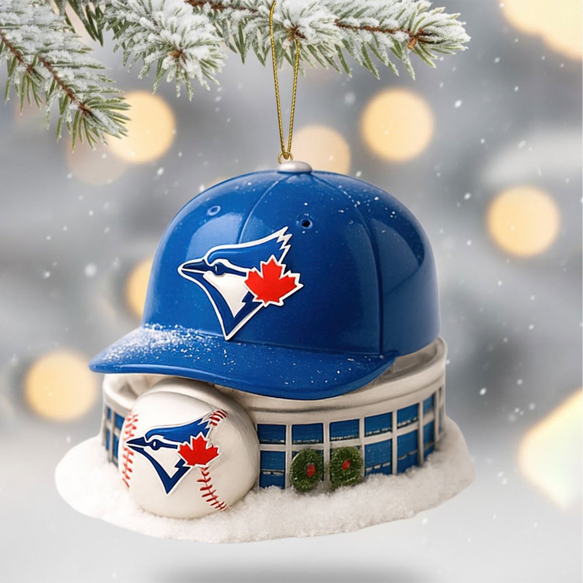 COMBO TBJ CHRISTMAS TREE TOPPER WITH ORNAMENT DAT